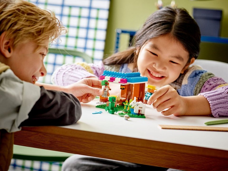 LEGO® LEGO® Minecraft™ 21184 Die Bäckerei Konstruktionsspielsteine, (154 St)