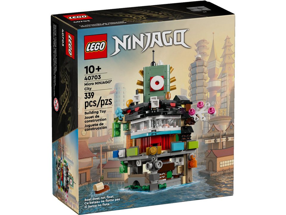 LEGO® LEGO® Ninjago 40703 Mikro-Modell von NINJAGO® City Konstruktionsspielsteine