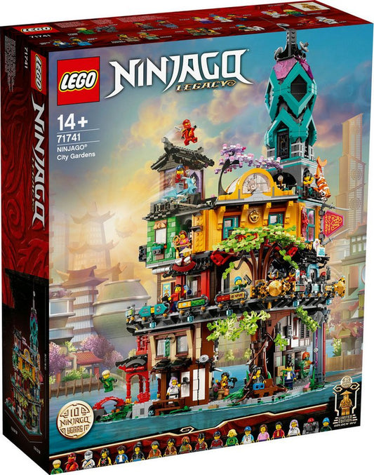 LEGO® LEGO® Ninjago: 71741 - Die Gärten von Ninjago City - EOL 2024 Konstruktionsspielsteine, (Set)