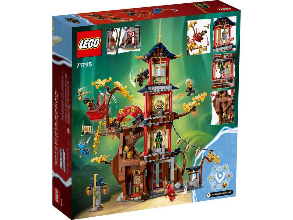 LEGO® LEGO® Ninjago 71795 Tempel der Drachenpower Konstruktionsspielsteine