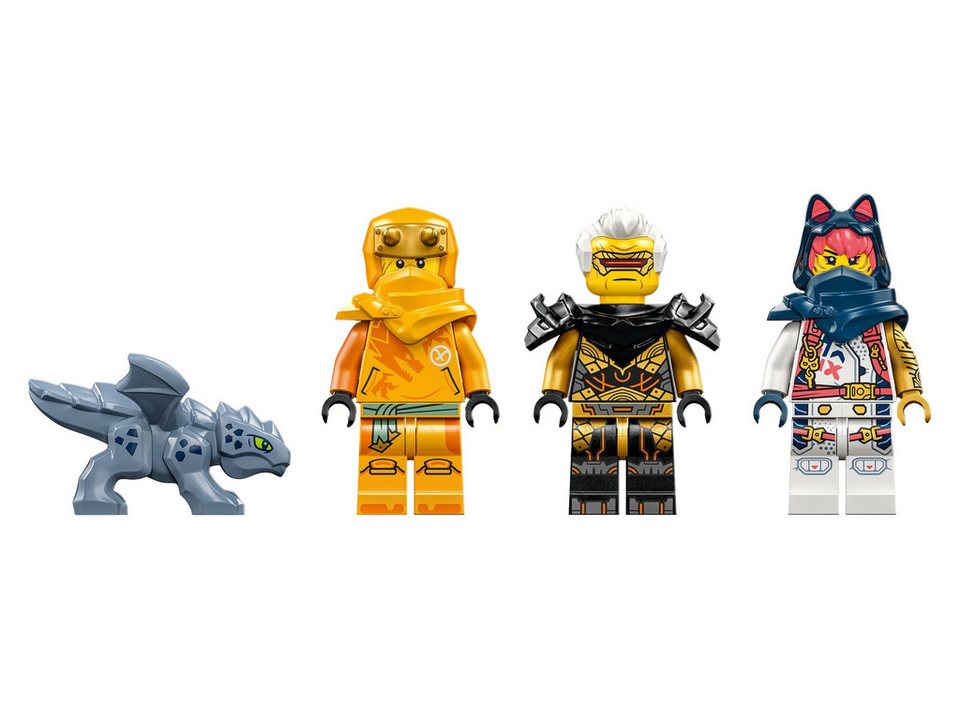 LEGO® LEGO® NINJAGO® 71792 Soras Mech-Bike Konstruktionsspielsteine, (384 St)