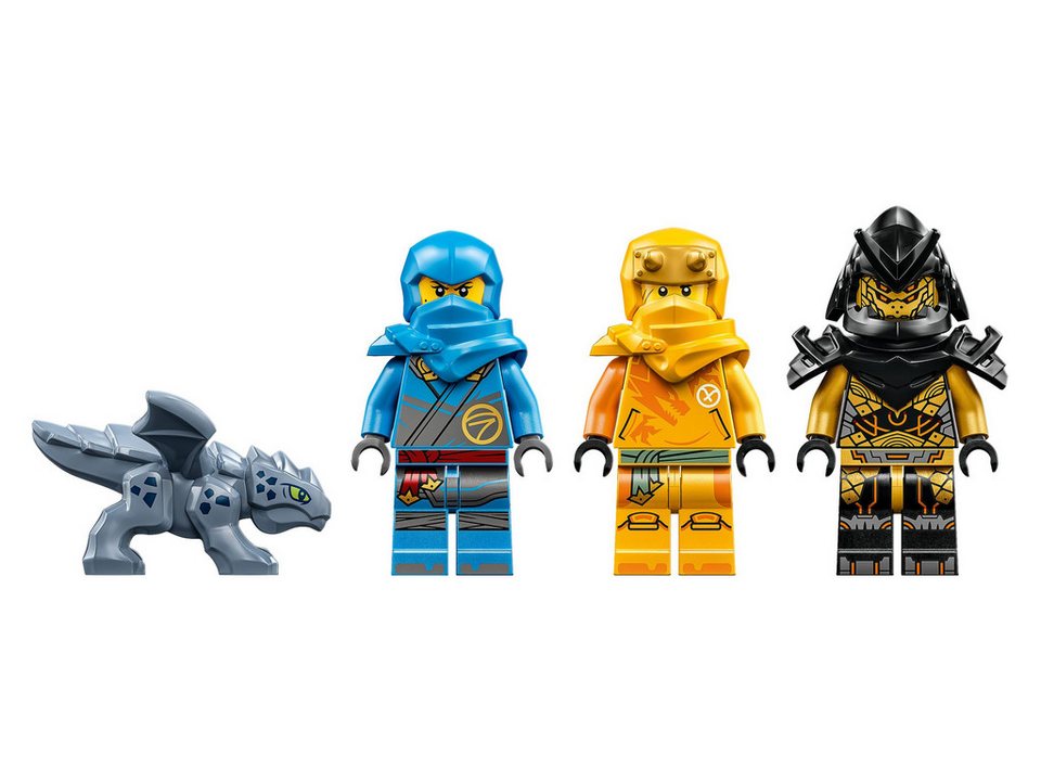 LEGO® LEGO® NINJAGO® 71798 Duell zwischen Nya und Arins Babydrachen Konstruktionsspielsteine, (157 St)