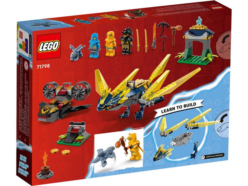 LEGO® LEGO® NINJAGO® 71798 Duell zwischen Nya und Arins Babydrachen Konstruktionsspielsteine, (157 St)