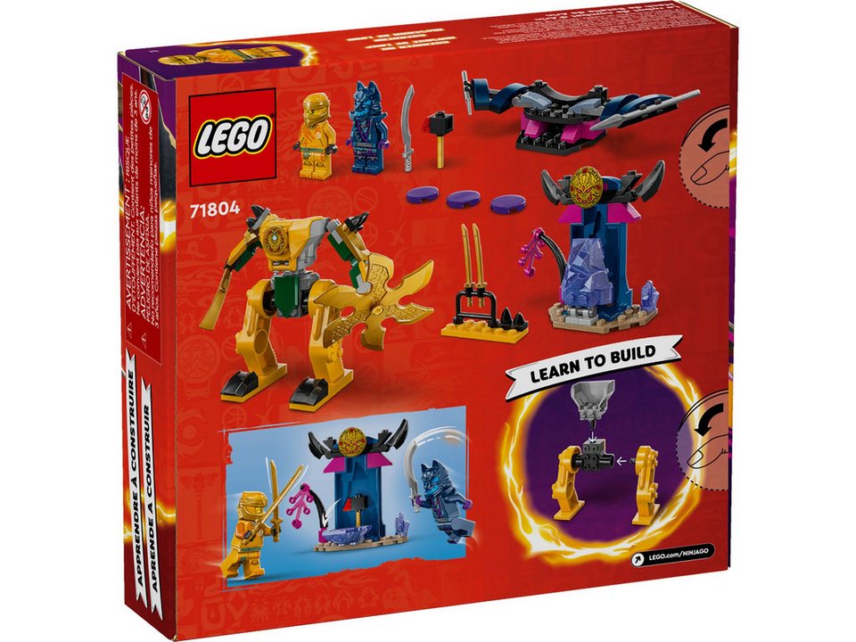 LEGO® LEGO® NINJAGO® 71804 Arins Battle Mech Konstruktionsspielsteine, (104 St)