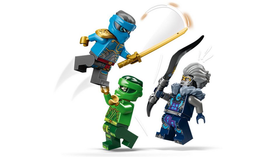 LEGO® LEGO® NINJAGO® 71817 Lloyds Elementarkraft-Mech Konstruktionsspielsteine, (253 St)