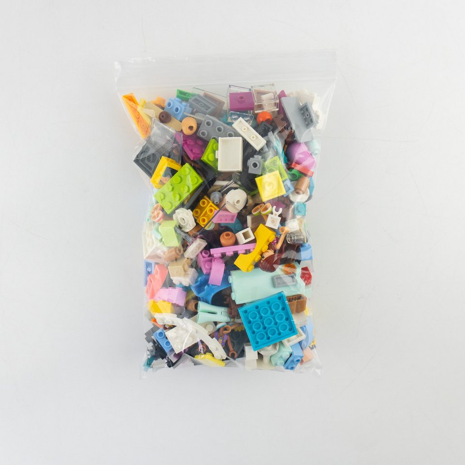 LEGO® LEGO® Original Friends Mix Bunt Gemischt Ergänzungsset NEU! Menge 500x Spielbausteine, (Bausteine, 500 St., Kreativ-Set), Made in Europe