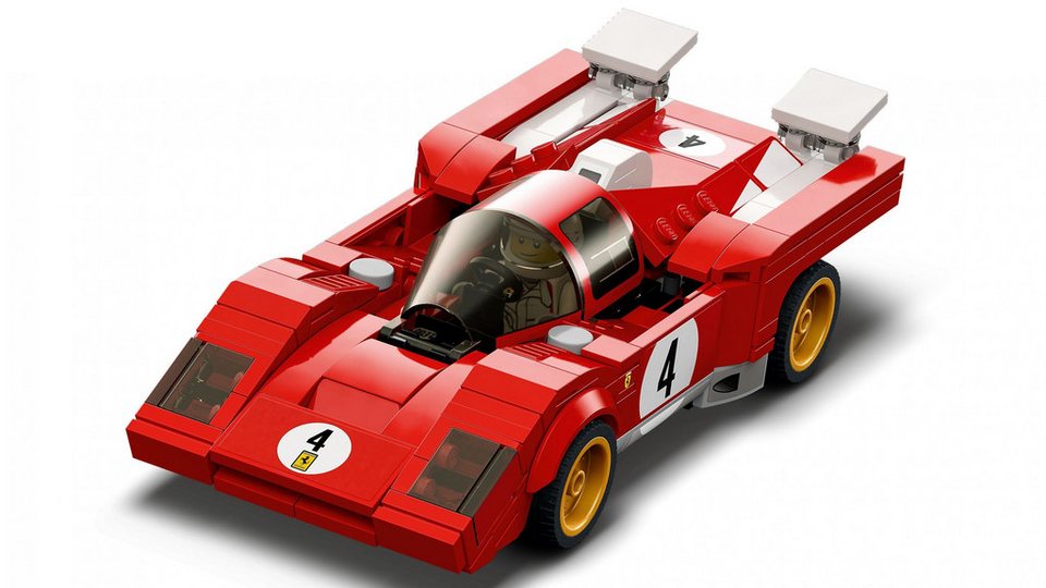 LEGO® LEGO® Speed Champions 1970 Ferrari 512 M - 76906 NEU! Teile 291x Spielbausteine, (Bausteine, 291 St., Kreativ-Set), Made in Europe