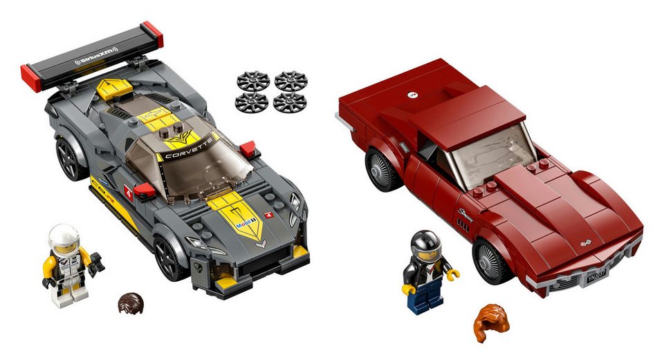 LEGO® LEGO® Speed Champions: 76903 - Chevrolet Corvette C8.R. - EOL 2022 Konstruktionsspielsteine, (Set)