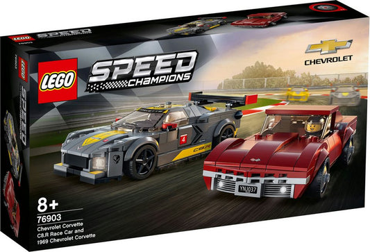 LEGO® LEGO® Speed Champions: 76903 - Chevrolet Corvette C8.R. - EOL 2022 Konstruktionsspielsteine, (Set)