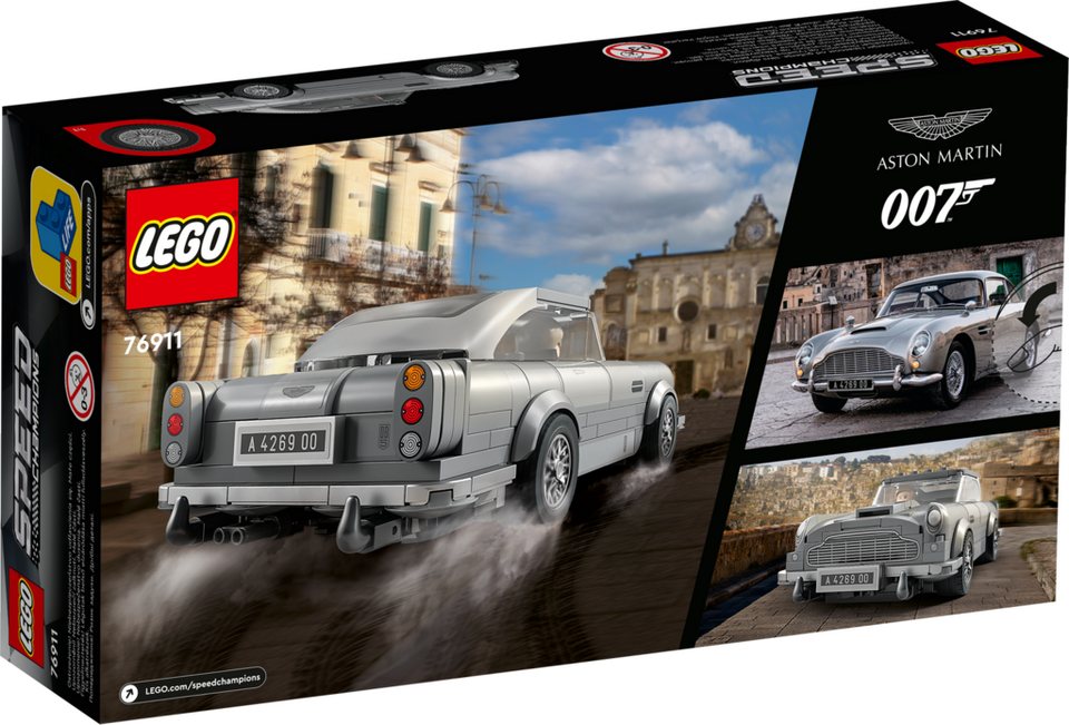 LEGO® LEGO® Speed Champions: 76911 - 007 Aston Martin DB5 - EOL 2023 Konstruktionsspielsteine, (Set)