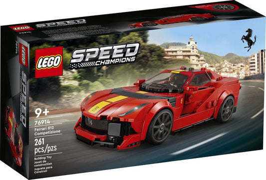 LEGO® LEGO® Speed Champions Ferrari 812 Competizione - 76914 NEU! Teile 261x Spielbausteine, (Bausteine, 261 St., Kreativ-Set), Made in Europe