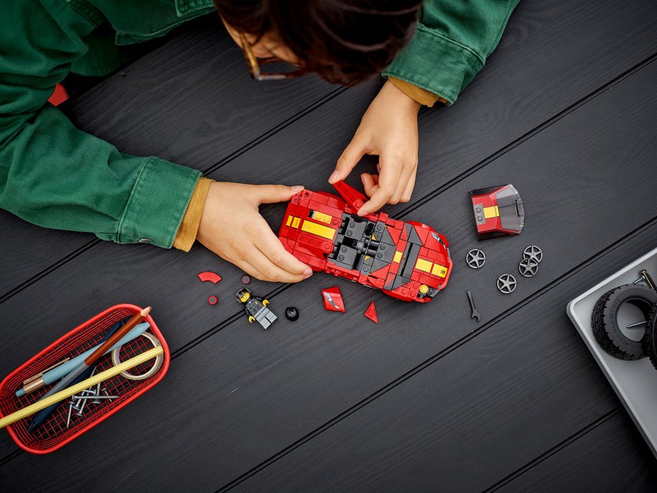 LEGO® LEGO® Speed Champions Ferrari 812 Competizione - 76914 NEU! Teile 261x Spielbausteine, (Bausteine, 261 St., Kreativ-Set), Made in Europe