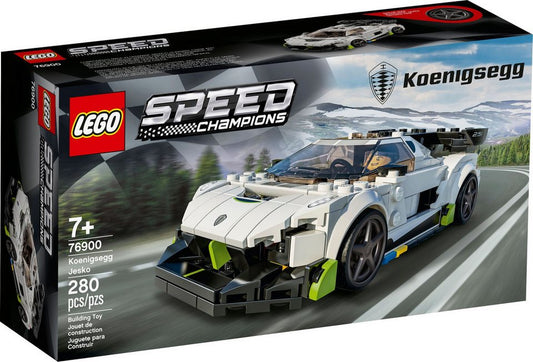 LEGO® LEGO® Speed Champions Koenigsegg Jesko - 76900 NEU! Teile 280x Spielbausteine, (Bausteine, 280 St., Kreativ-Set), Made in Europe