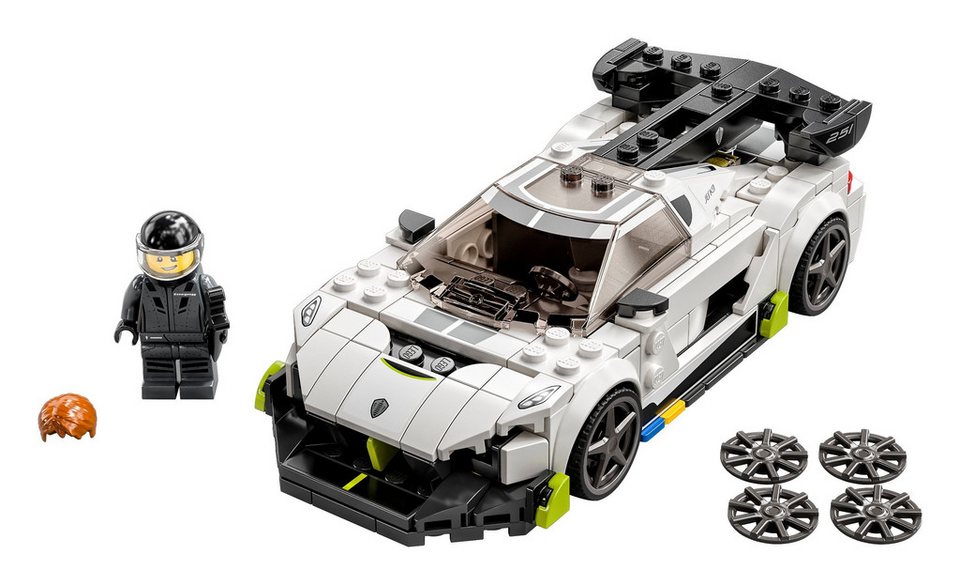 LEGO® LEGO® Speed Champions Koenigsegg Jesko - 76900 NEU! Teile 280x Spielbausteine, (Bausteine, 280 St., Kreativ-Set), Made in Europe