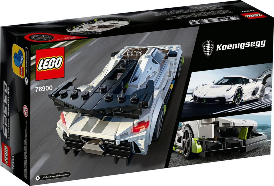 LEGO® LEGO® Speed Champions Koenigsegg Jesko - 76900 NEU! Teile 280x Spielbausteine, (Bausteine, 280 St., Kreativ-Set), Made in Europe