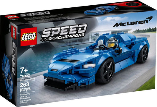 LEGO® LEGO® Speed Champions McLaren Elva - 76902 NEU! Teile 263x Spielbausteine, (Bausteine, 263 St., Kreativ-Set), Made in Europe