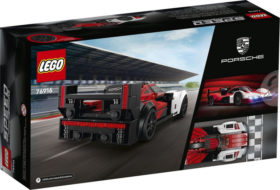 LEGO® LEGO® Speed Champions Porsche 963 - 76916 NEU! Teile 280x Spielbausteine, (Bausteine, 280 St., Kreativ-Set), Made in Europe