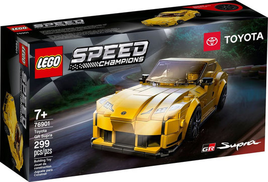 LEGO® LEGO® Speed Champions Toyota GR Supra - 76901 NEU! Teile 299x Spielbausteine, (Bausteine, 299 St., Kreativ-Set), Made in Europe