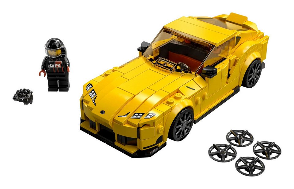LEGO® LEGO® Speed Champions Toyota GR Supra - 76901 NEU! Teile 299x Spielbausteine, (Bausteine, 299 St., Kreativ-Set), Made in Europe