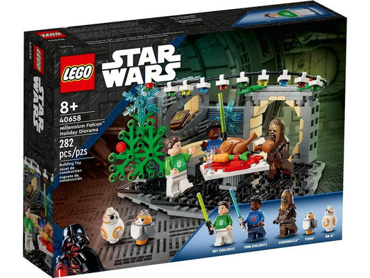 LEGO® LEGO® Star Wars 40658 Millennium Falcon™ – Weihnachtsdiorama Konstruktionsspielsteine
