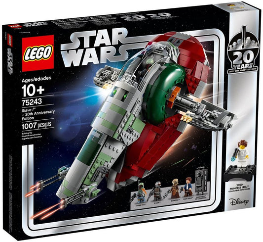 LEGO® LEGO® Star Wars 75243 Slave I – 20 Jahre LEGO Star Wars Konstruktionsspielsteine, (1007 St)