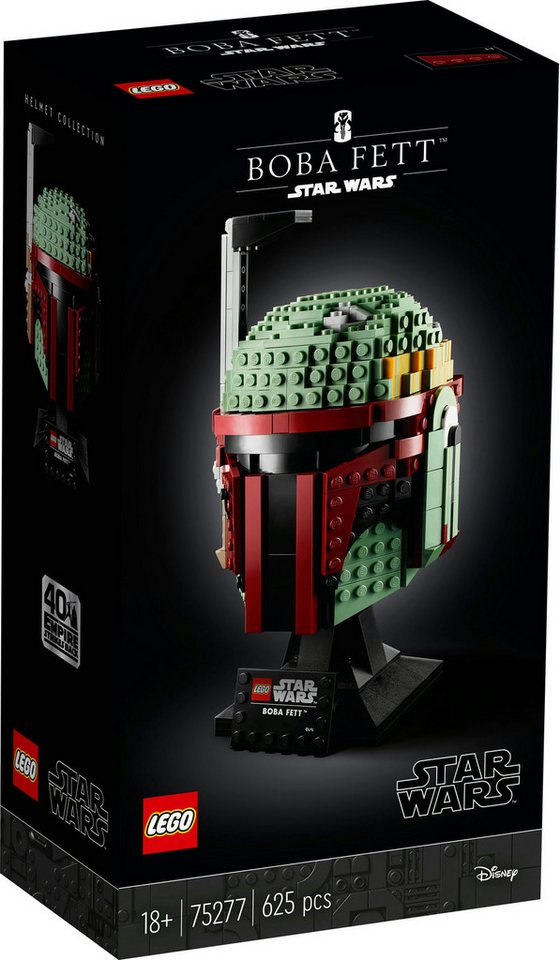 LEGO® LEGO® Star Wars: 75277 - Boba Fett Helm - EOL 2022 Konstruktionsspielsteine, (Set)