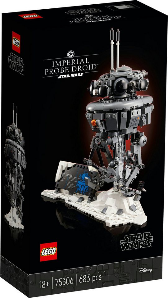 LEGO® LEGO® Star Wars: 75306 - Imperialer Suchdroide - EOL 2022 Konstruktionsspielsteine, (Set)