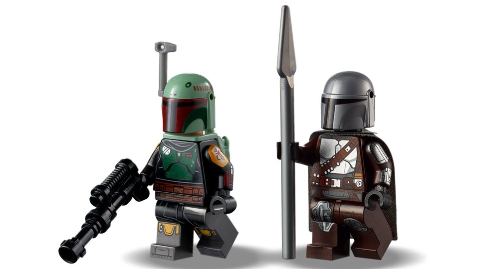 LEGO® LEGO® Star Wars: 75312 - Boba Fetts Starship - EOL 2023 Konstruktionsspielsteine, (Set)