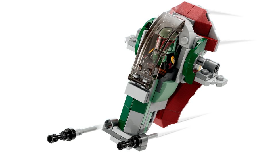 LEGO® LEGO® Star Wars: 75344 - Boba Fetts Starship-Microfighter - EOL 2024 Konstruktionsspielsteine, (Set)