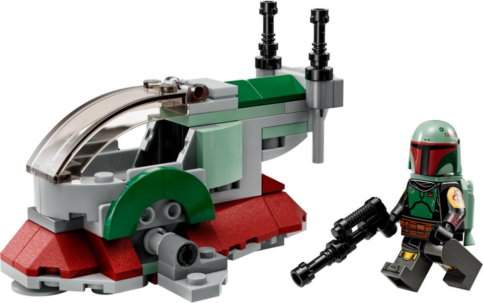 LEGO® LEGO® Star Wars: 75344 - Boba Fetts Starship-Microfighter - EOL 2024 Konstruktionsspielsteine, (Set)