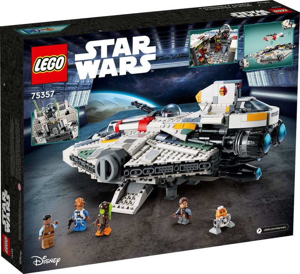 LEGO® LEGO® Star Wars 75357 Ghost & Phantom II Konstruktionsspielsteine