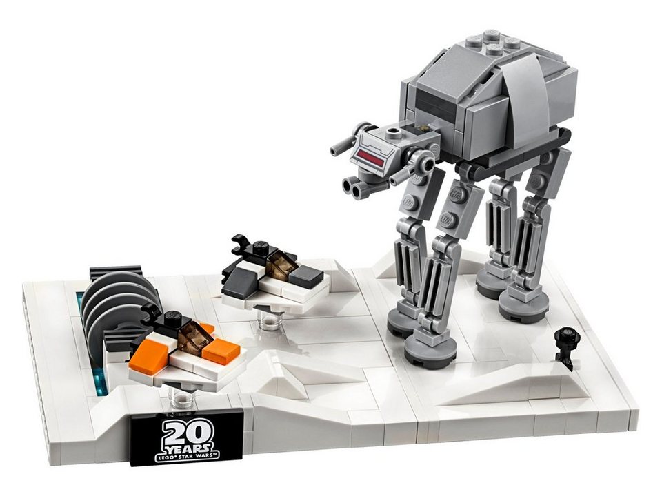 LEGO® LEGO® Star Wars™ 40333 Die Schlacht um Hoth™ Mikromodell Konstruktionsspielsteine, (195 St)