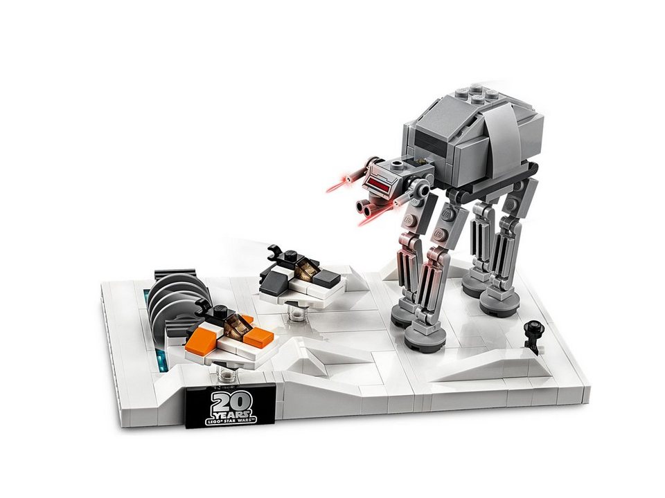 LEGO® LEGO® Star Wars™ 40333 Die Schlacht um Hoth™ Mikromodell Konstruktionsspielsteine, (195 St)