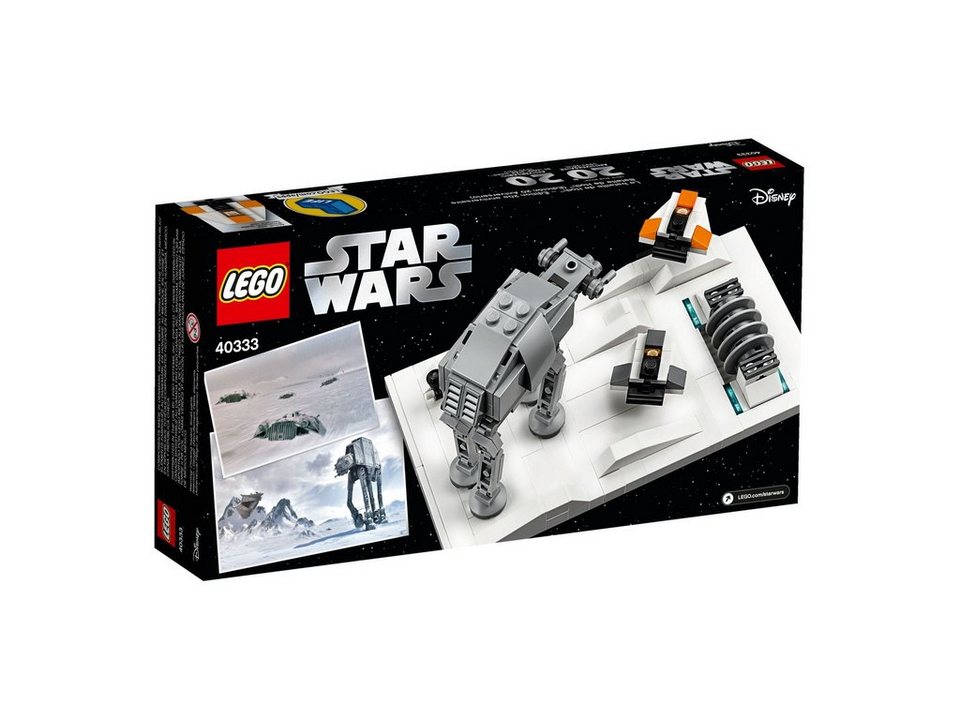 LEGO® LEGO® Star Wars™ 40333 Die Schlacht um Hoth™ Mikromodell Konstruktionsspielsteine, (195 St)