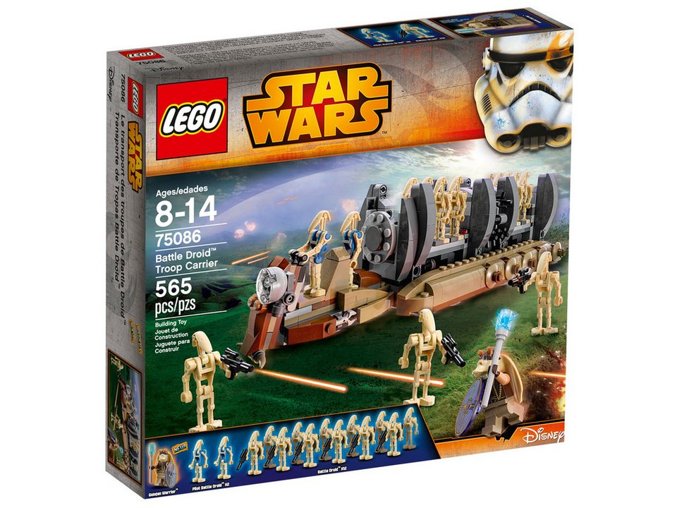 LEGO® LEGO® Star Wars™ 75086 Battle Droid™ Troop Carrier Konstruktionsspielsteine, (565 St)