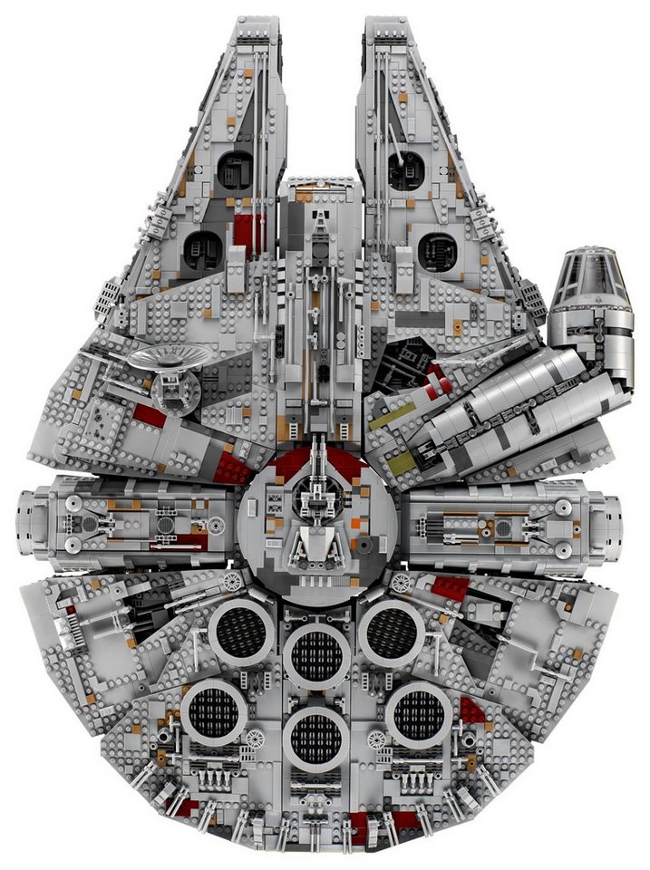 LEGO® LEGO® Star Wars™ 75192 Millennium Falke Konstruktionsspielsteine, (7541 St)