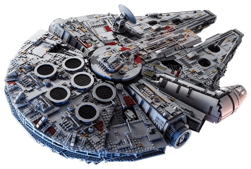 LEGO® LEGO® Star Wars™ 75192 Millennium Falke Konstruktionsspielsteine, (7541 St)