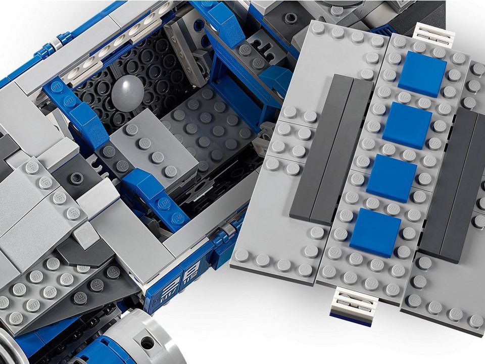 LEGO® LEGO® Star Wars™ 75293 I-TS Transportschiff der Rebellen Konstruktionsspielsteine, (932 St)