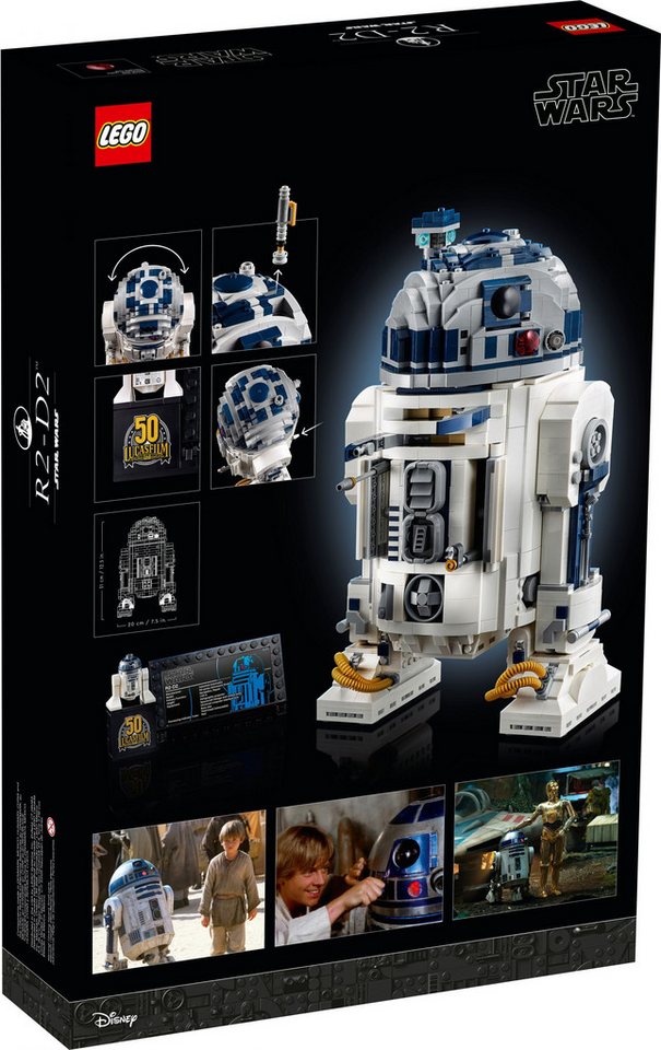 LEGO® LEGO® Star Wars™ 75308 R2-D2™ Konstruktionsspielsteine, (2314 St)