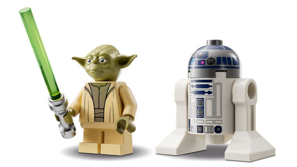 LEGO® LEGO® Star Wars™ 75360 Yodas Jedi Starfighter™ Konstruktionsspielsteine, (253 St)