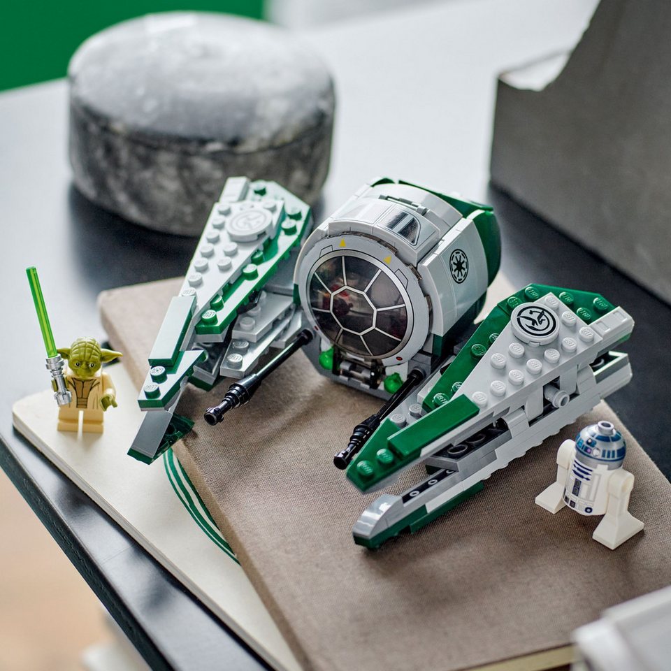 LEGO® LEGO® Star Wars™ 75360 Yodas Jedi Starfighter™ Konstruktionsspielsteine, (253 St)