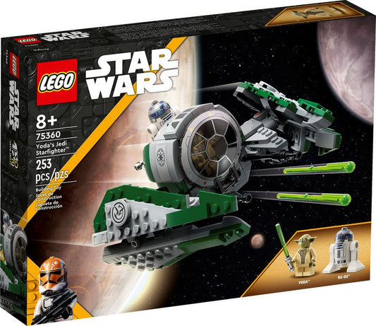 LEGO® LEGO® Star Wars™ 75360 Yodas Jedi Starfighter™ Konstruktionsspielsteine, (253 St)