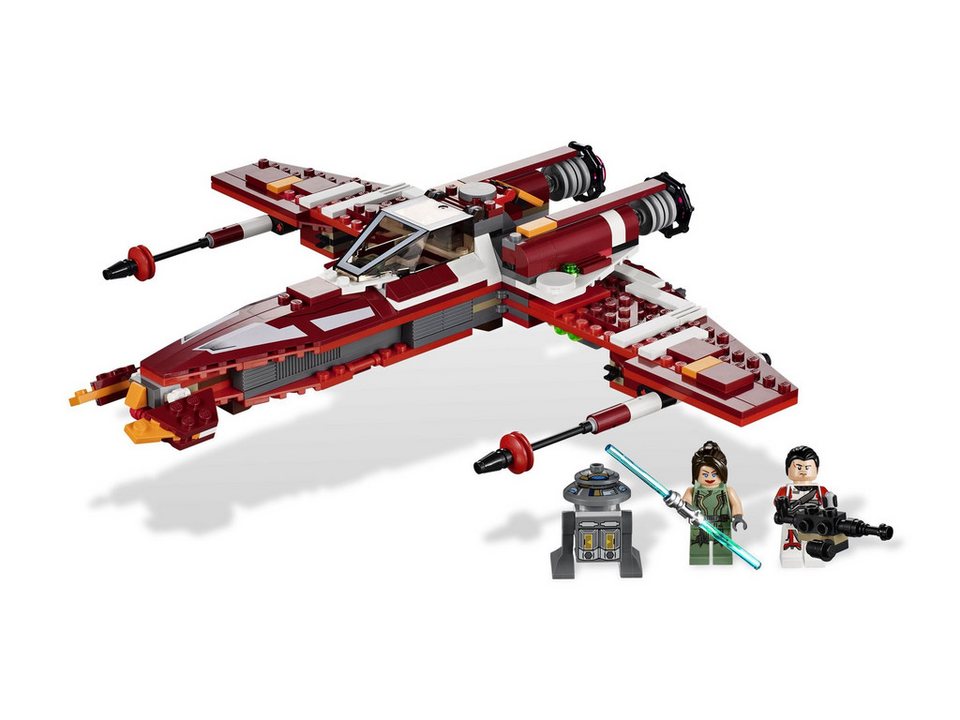 LEGO® LEGO® Star Wars™ 9497 Republic Striker-class Starfighter™ Konstruktionsspielsteine, (376 St)