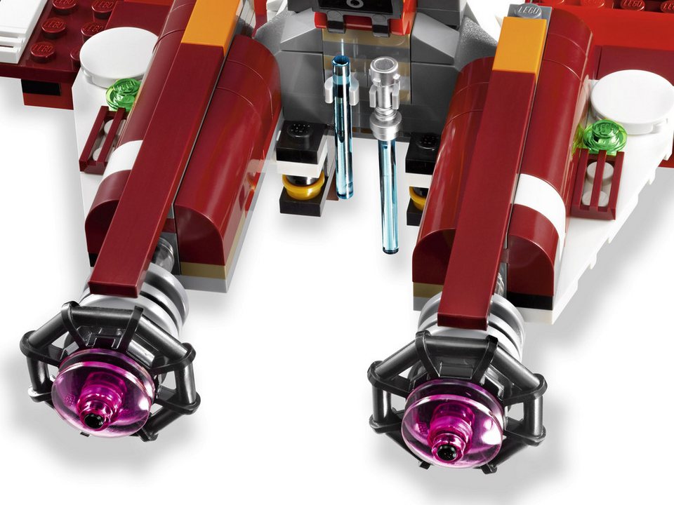 LEGO® LEGO® Star Wars™ 9497 Republic Striker-class Starfighter™ Konstruktionsspielsteine, (376 St)