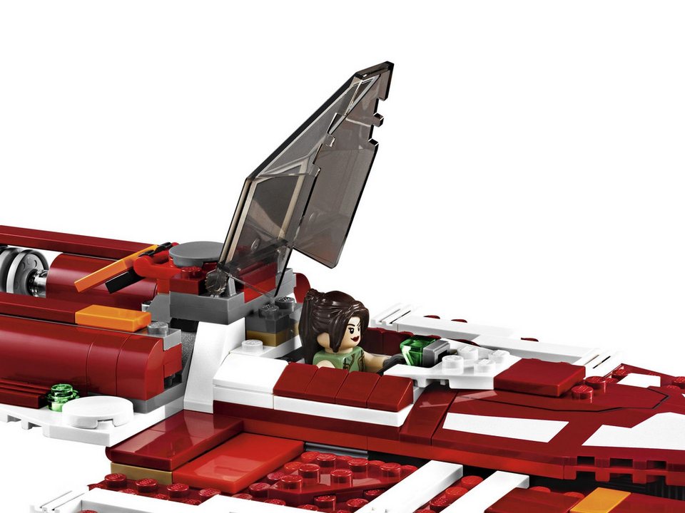 LEGO® LEGO® Star Wars™ 9497 Republic Striker-class Starfighter™ Konstruktionsspielsteine, (376 St)