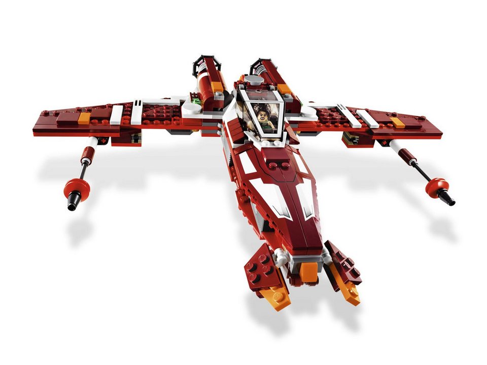 LEGO® LEGO® Star Wars™ 9497 Republic Striker-class Starfighter™ Konstruktionsspielsteine, (376 St)