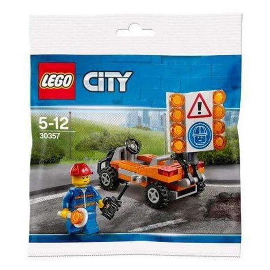 LEGO® LEGO® Strassenarbeiten City - 30357 NEU! Teile 1x Spielbausteine, (Bausteine, 1 St., Kreativ-Set), Made in Europe