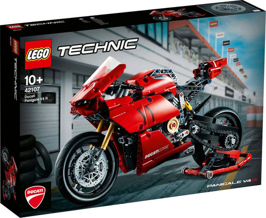 LEGO® LEGO® Technic: 42107 - Ducati Panigale V4 R - EOL 2023 Konstruktionsspielsteine, (Set)