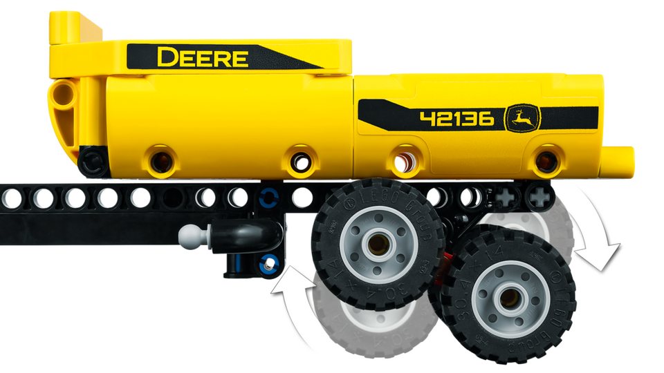 LEGO® LEGO® Technic: 42136 - John Deere 9620R 4WD Traktor - EOL 2024 Konstruktionsspielsteine, (Set)