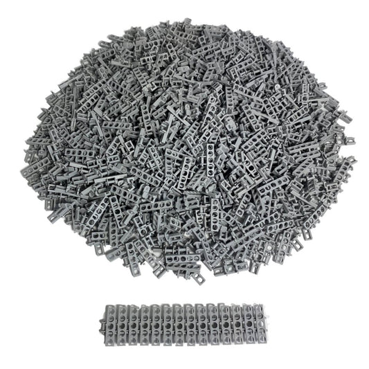 LEGO® LEGO® Technic Kettenglieder Hellgrau 3873 - Menge 100x Spielbausteine, (Bausteine, 100 St., Kreativ-Set), Made in Europe